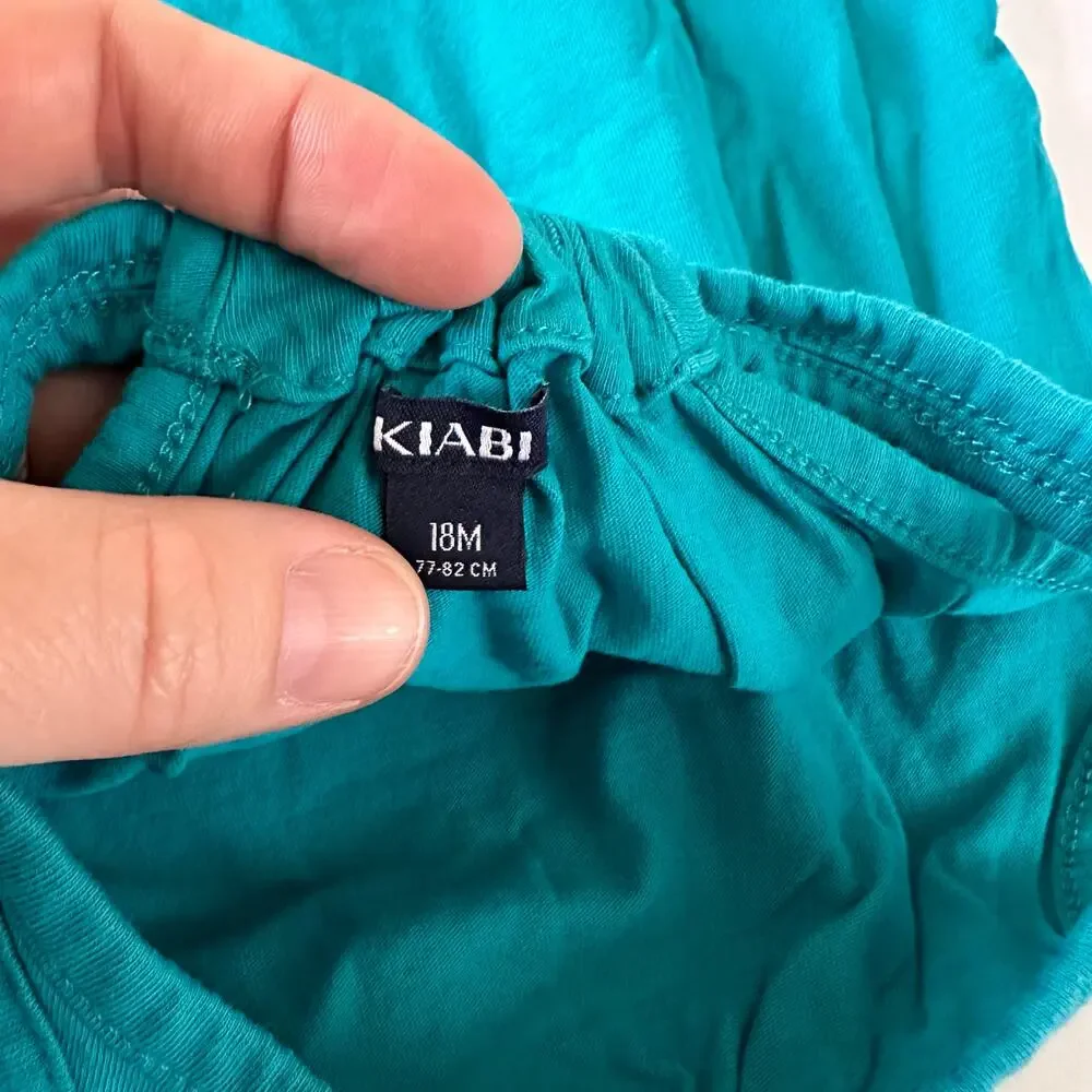 Kiabi Girls' Blue Tank Top - Perfect for Summer! Size 18 months